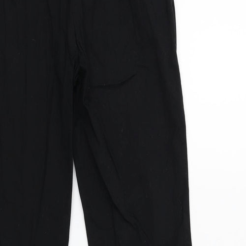H&M Womens Black   Trousers  Size 8 L26 in