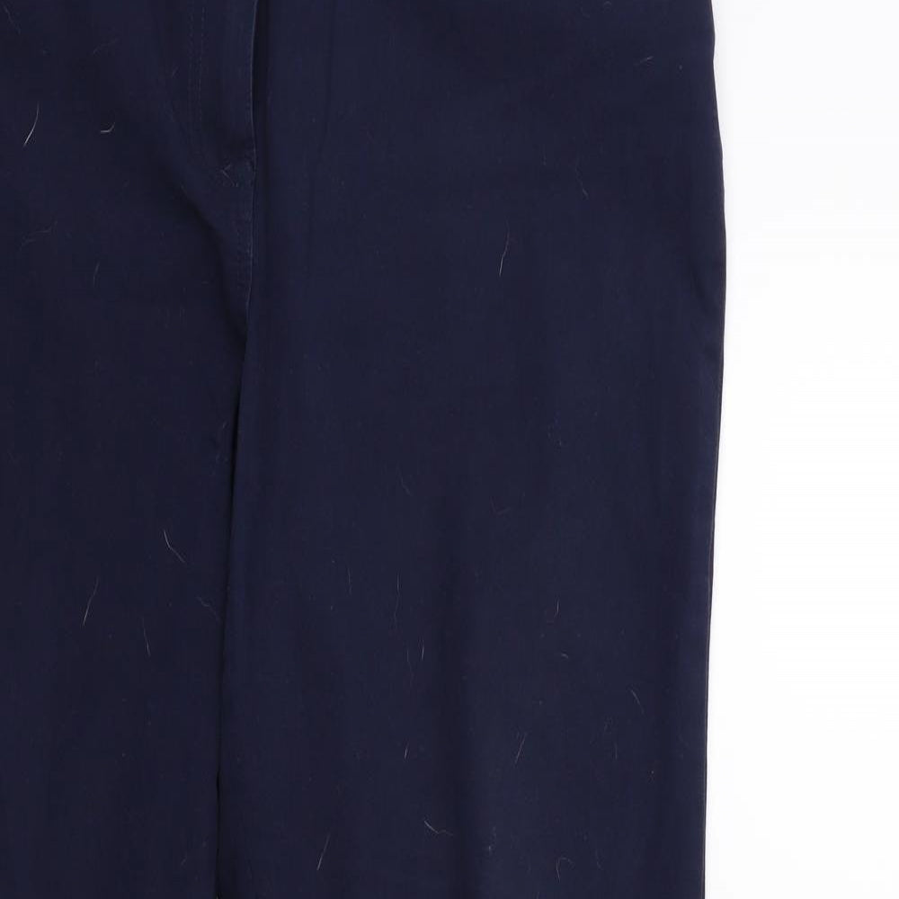Maine Womens Blue   Trousers  Size 14 L29 in