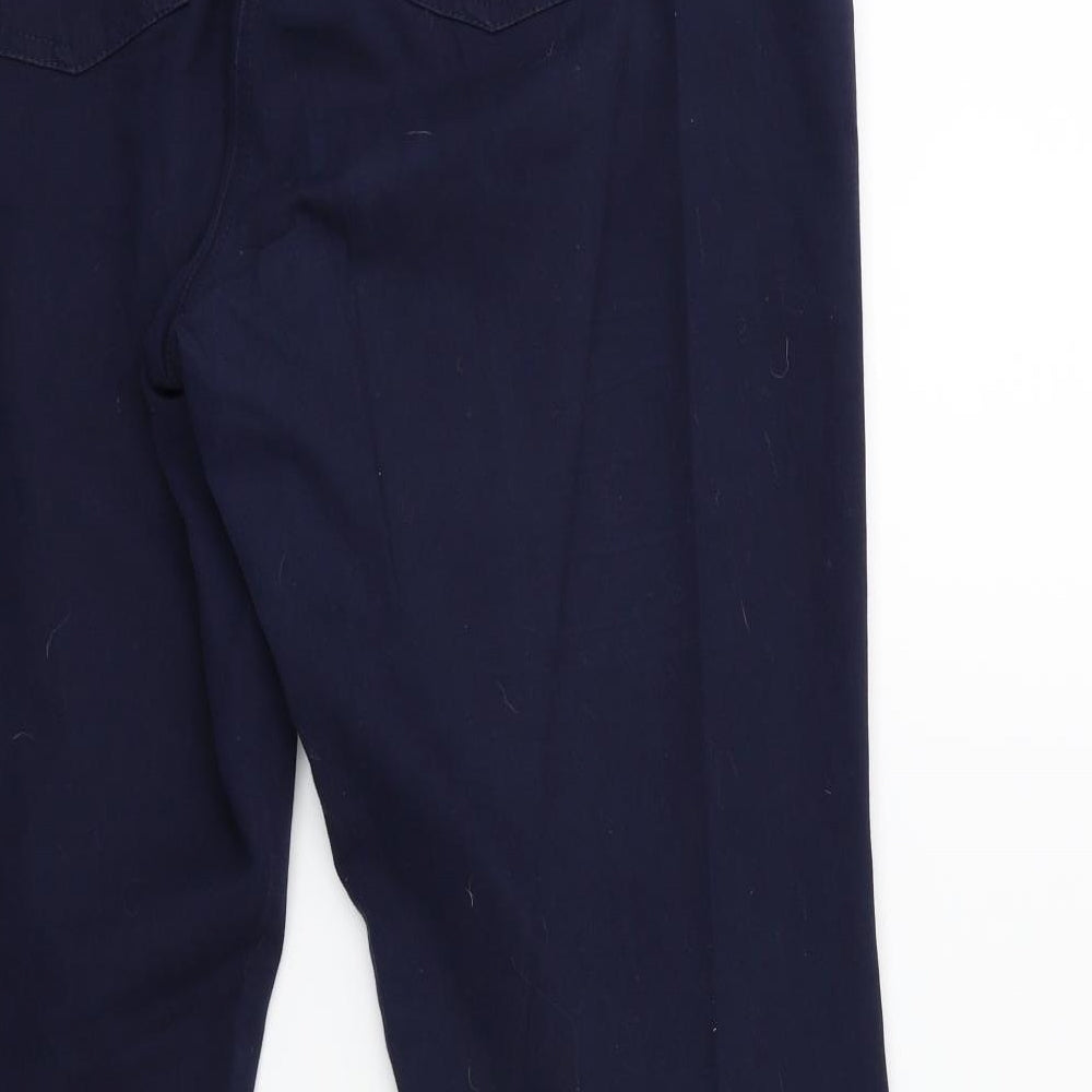 Maine Womens Blue   Trousers  Size 14 L29 in