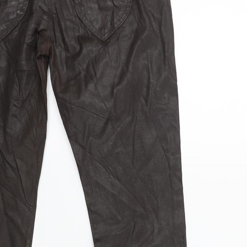 Preworn Womens Brown   Trousers  Size 10 L28 in