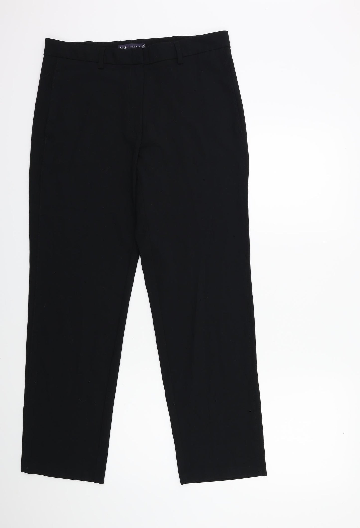 Zara Womens Black   Trousers  Size 12 L30 in