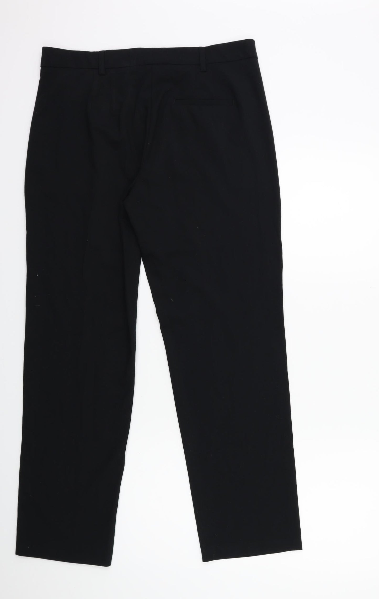 Zara Womens Black   Trousers  Size 12 L30 in