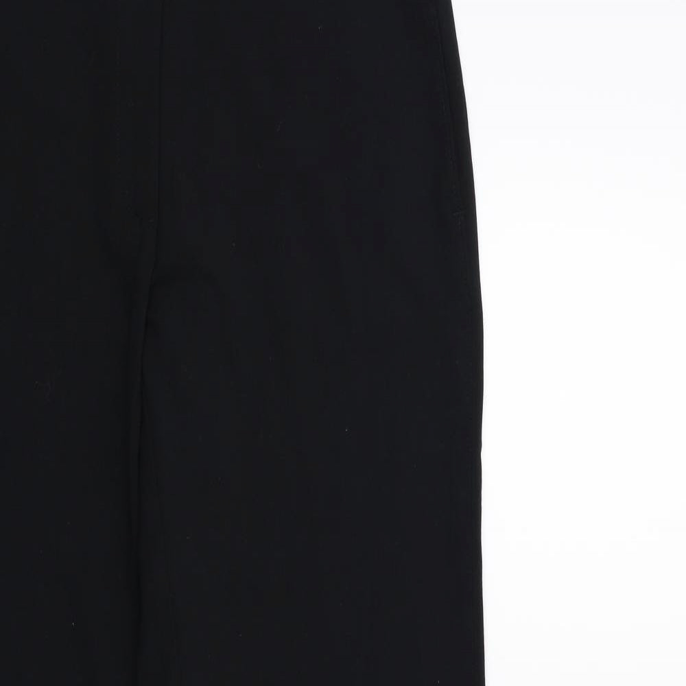 Zara Womens Black   Trousers  Size 12 L30 in