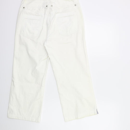 priciples Womens White  Denim Cropped Jeans Size 10 L23 in