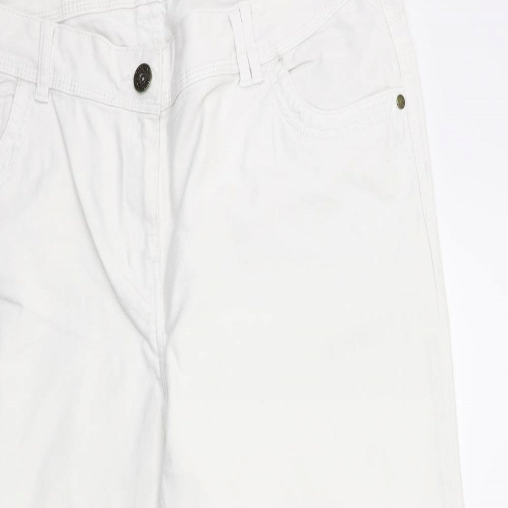 George Womens White  Denim Skinny Jeans Size 18 L27 in