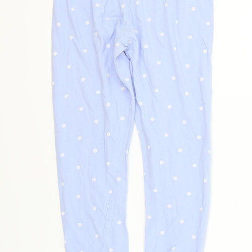 George Girls Blue Polka Dot  Snow Pants Trousers Size 9-10 Years