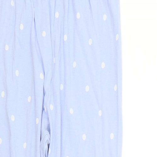 George Girls Blue Polka Dot  Snow Pants Trousers Size 9-10 Years