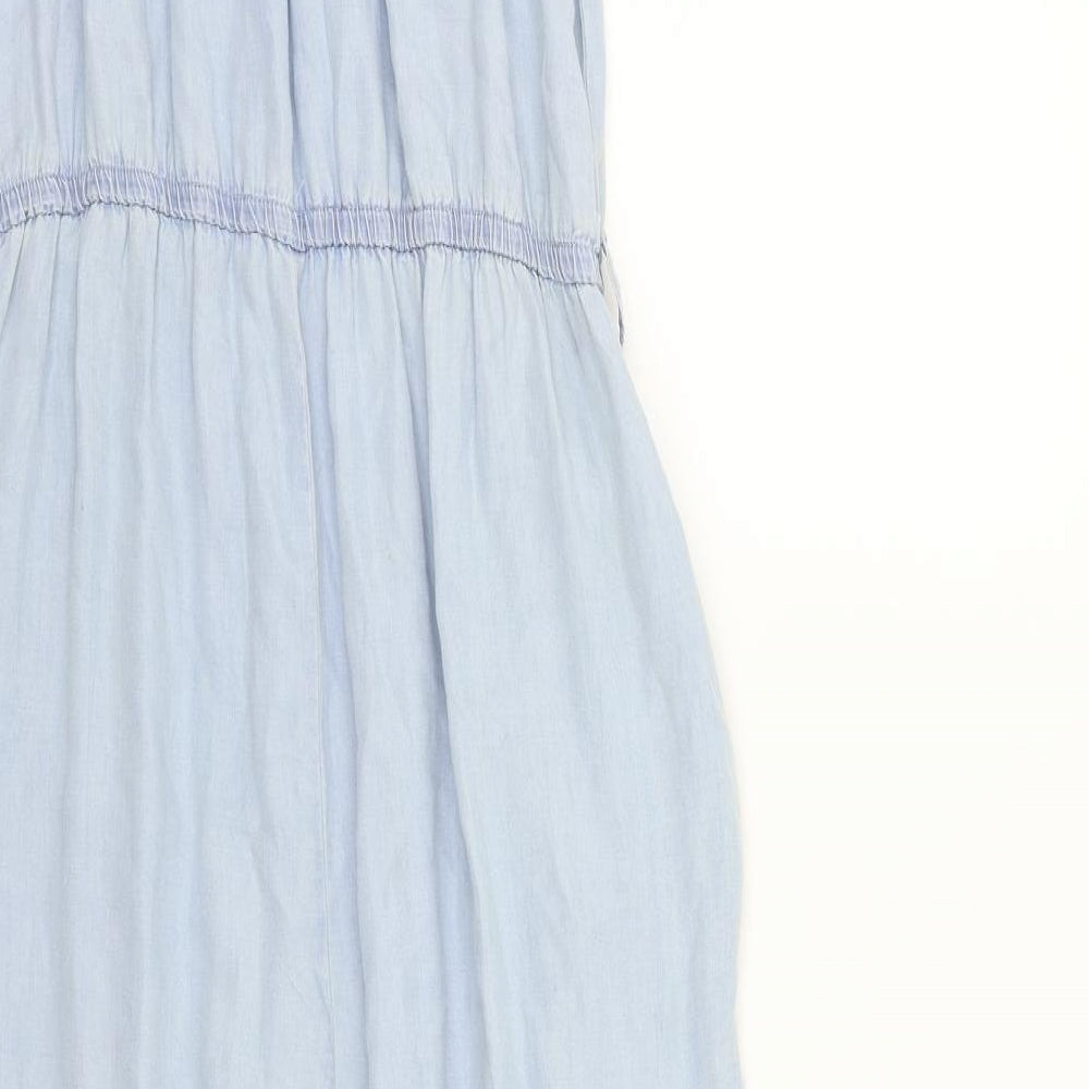 Peacocks Womens Blue   Jumpsuit One-Piece Size 12 L30 in