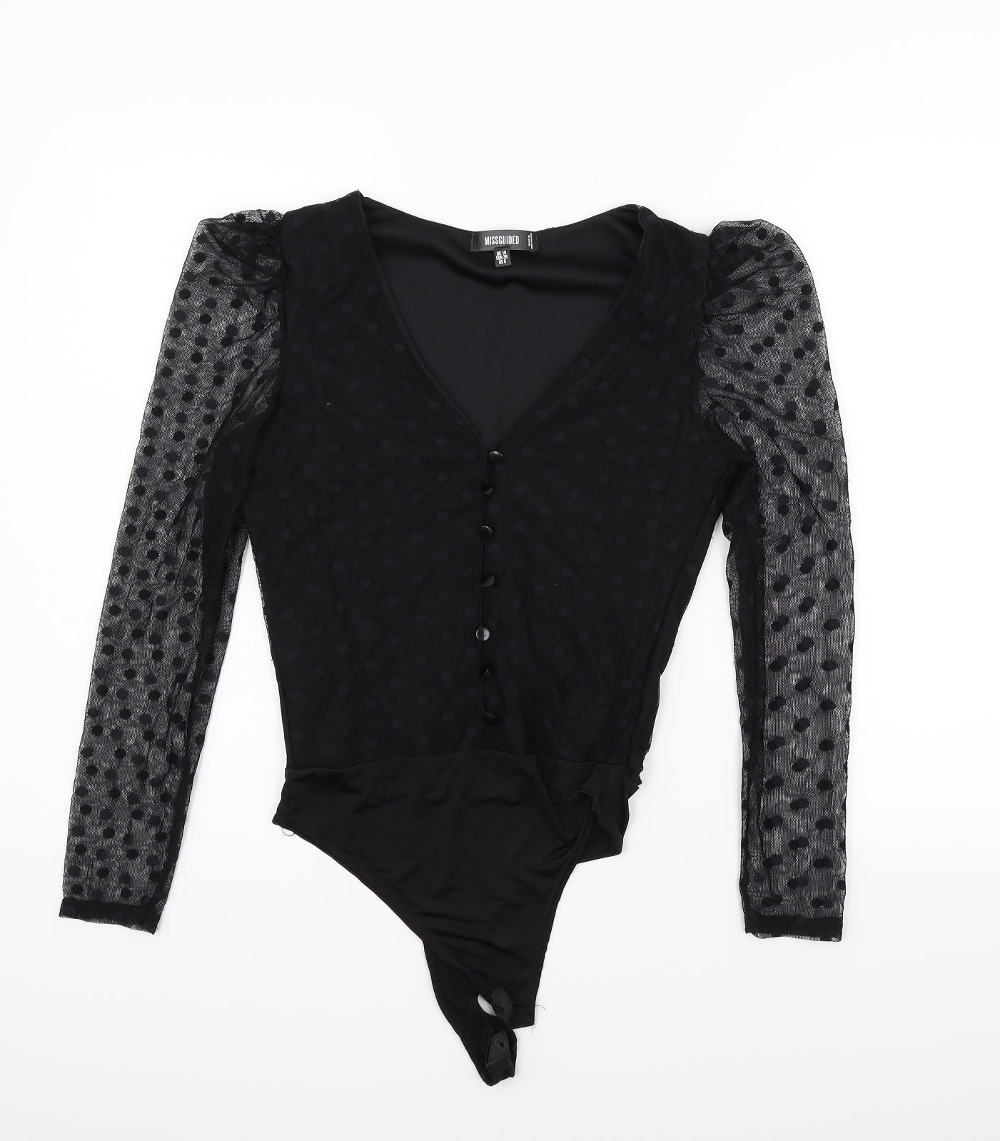 Missguided Womens Black   Jumpsuit One-Piece Size 10