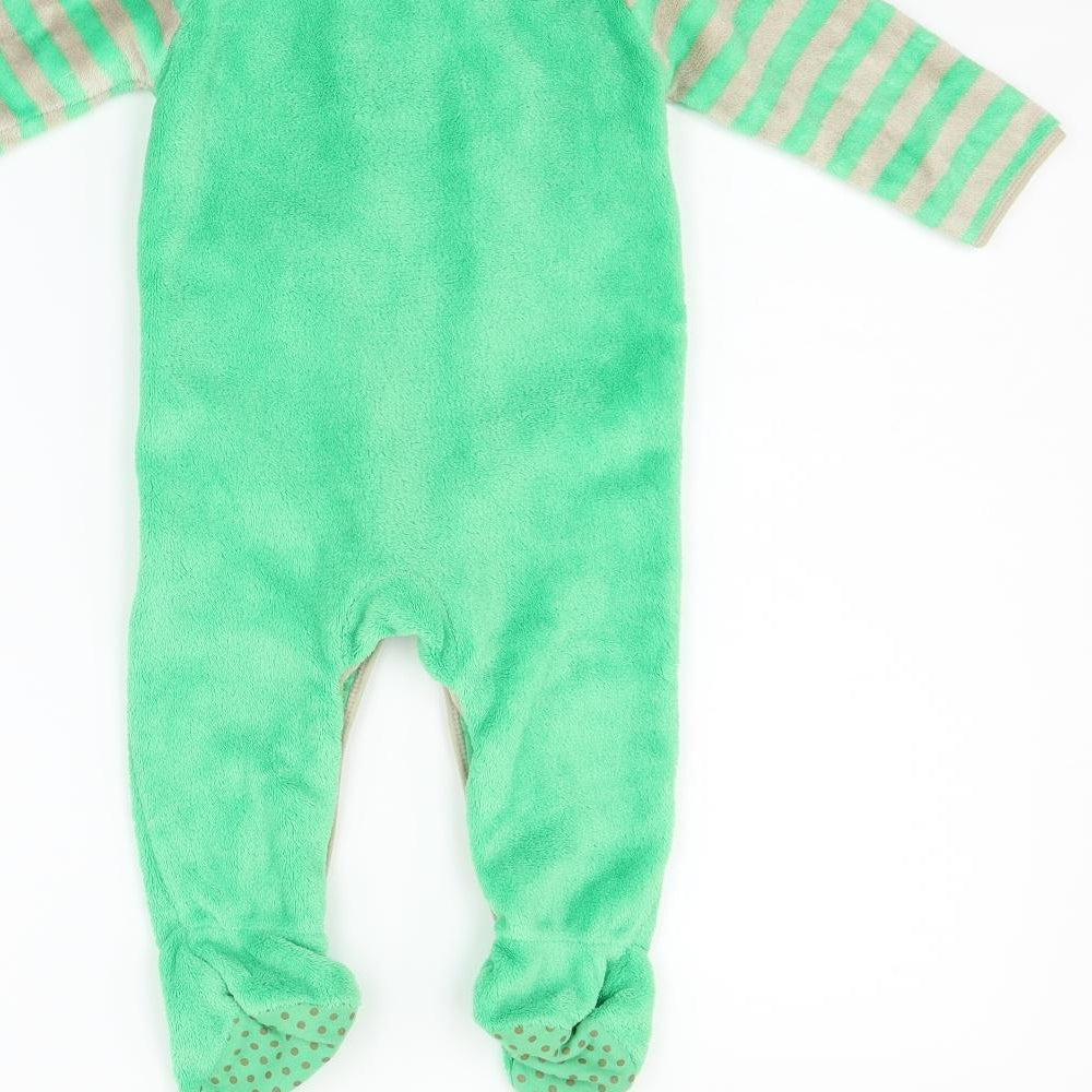 Mothercare Boys Green    One-Piece Size 9-12 Months