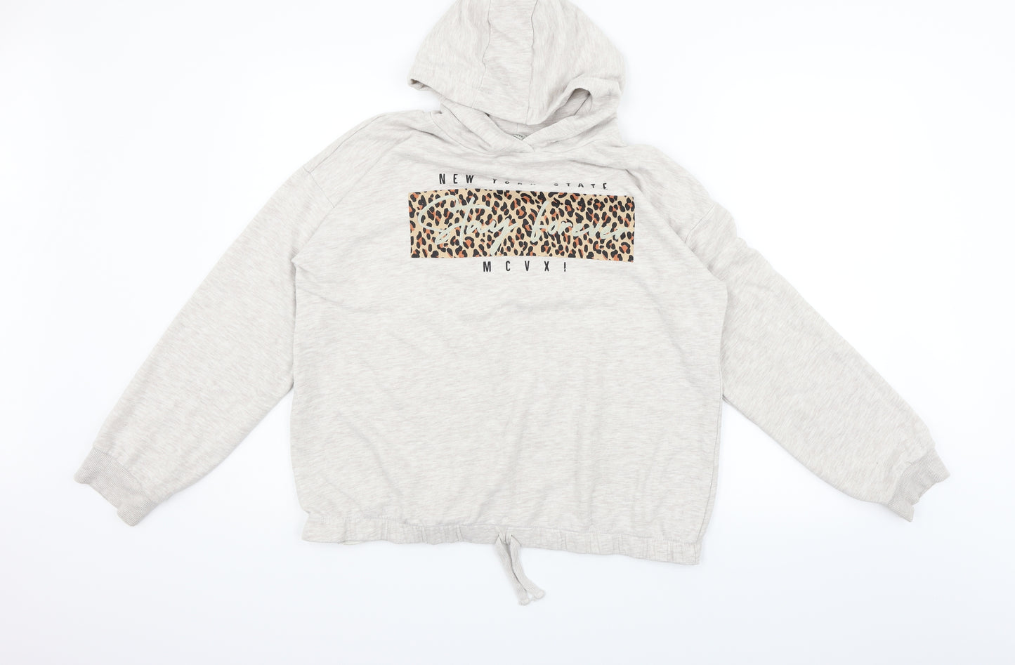 George Girls Grey   Pullover Jumper Size 13-14 Years