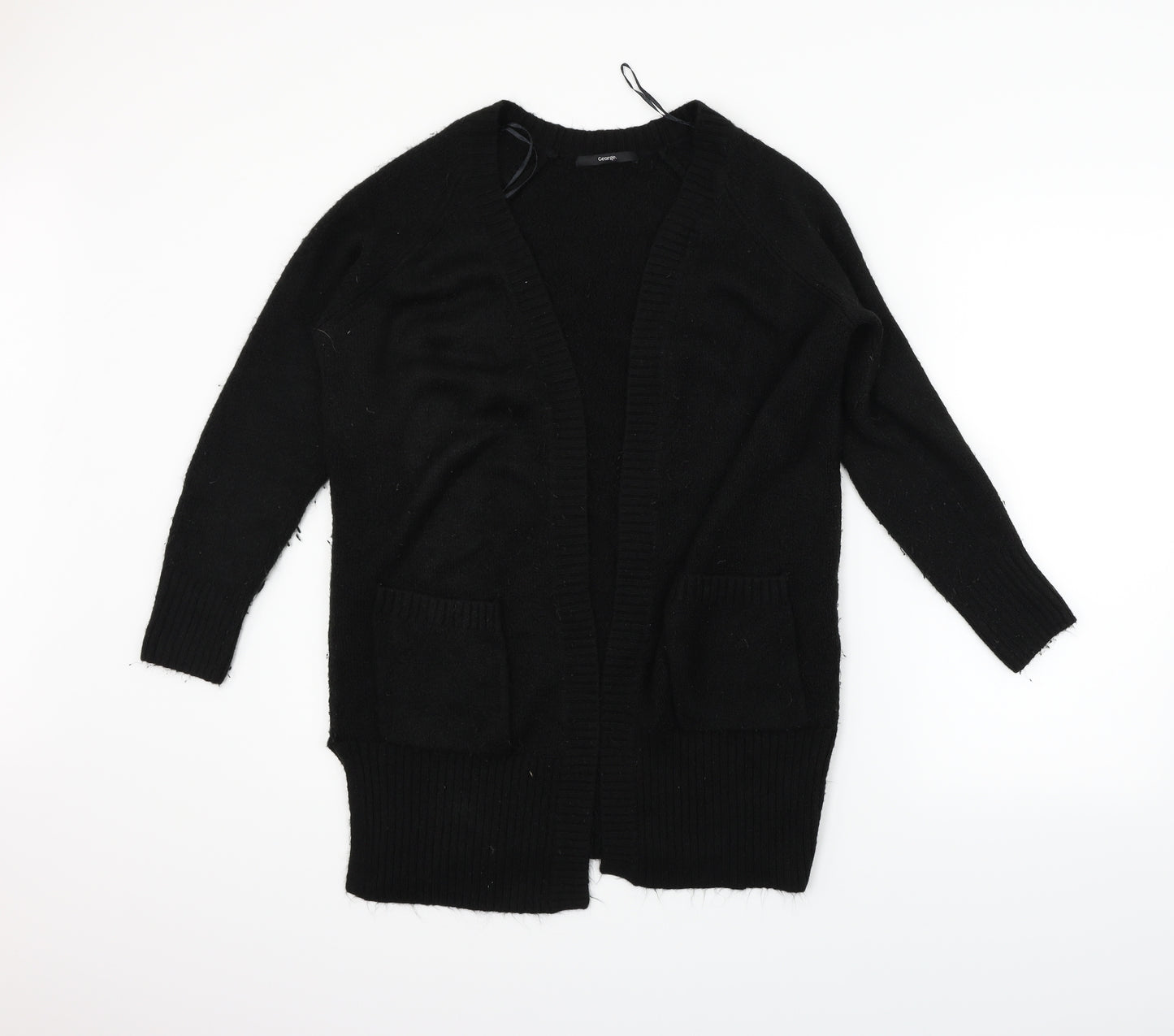 George Womens Black   Cardigan Jumper Size S