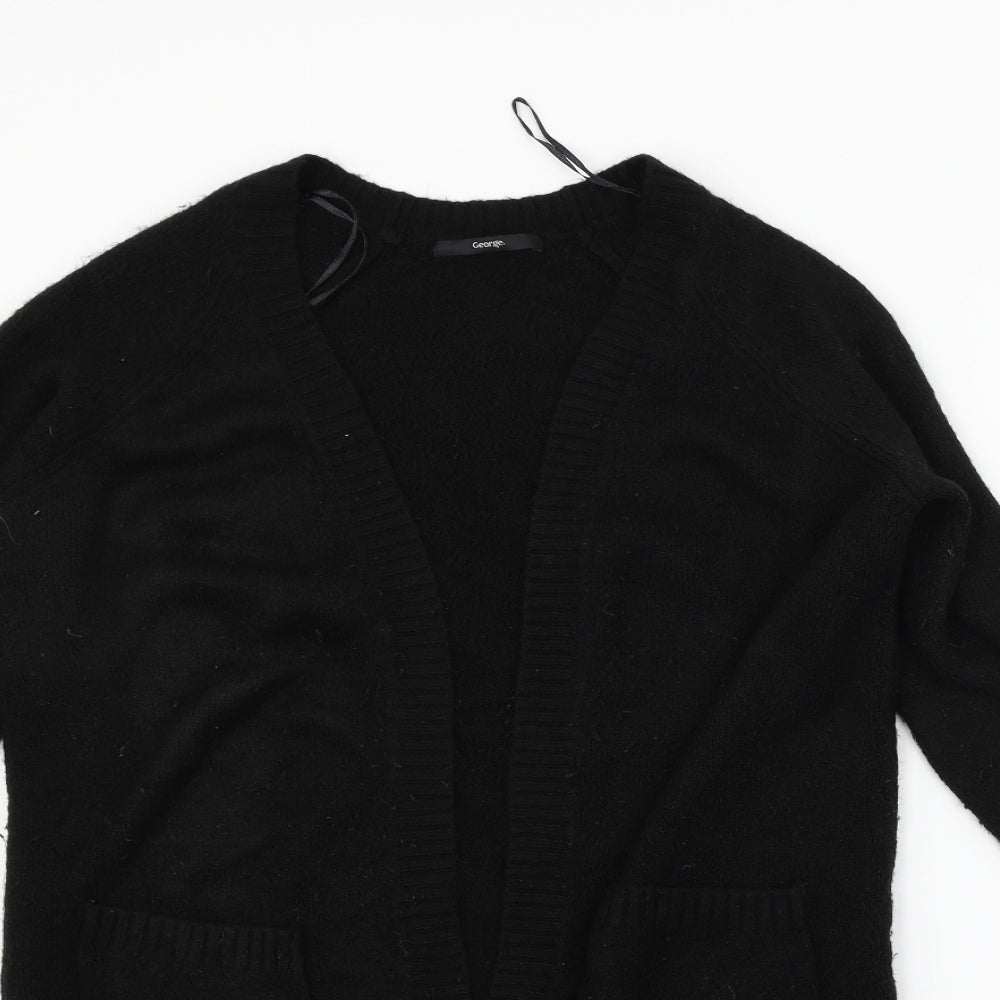 George Womens Black   Cardigan Jumper Size S