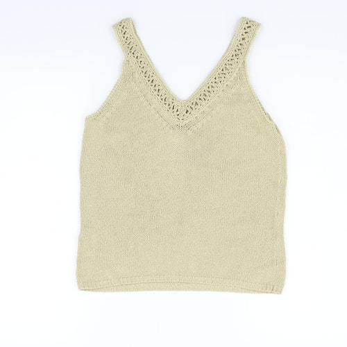 George Womens Beige   Vest Jumper Size 12