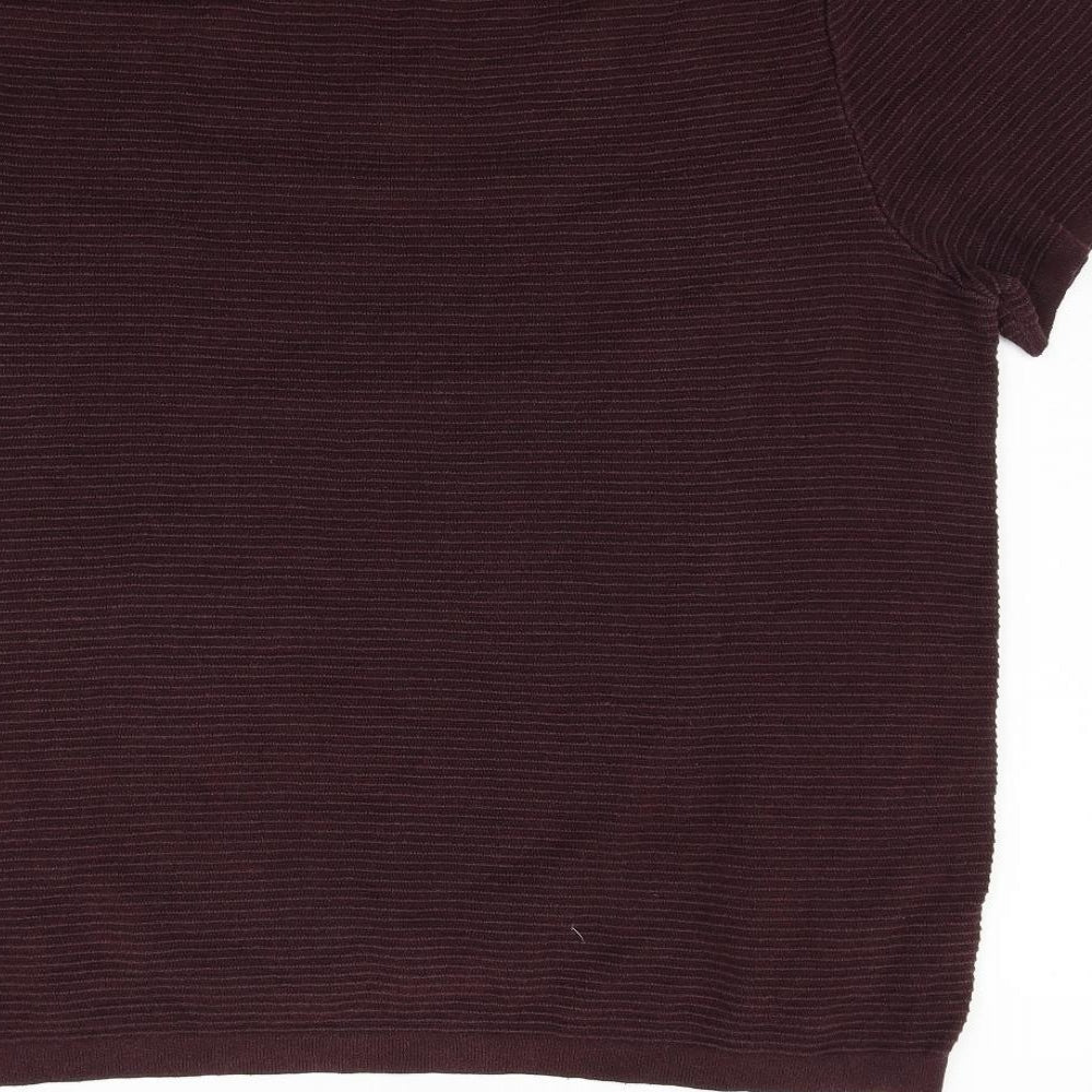 River Island Womens Purple   Basic Polo Size 2XL