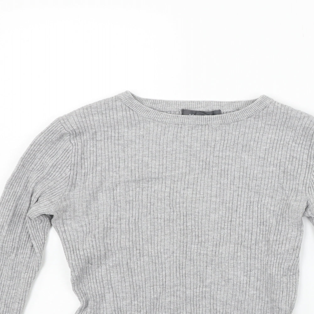 Primark Womens Grey   Pullover Jumper Size S