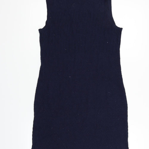 Tahari Womens Blue   Fit & Flare  Size L