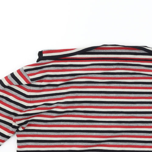 Warehouse Womens Red Striped  Pullover Jumper Size 10