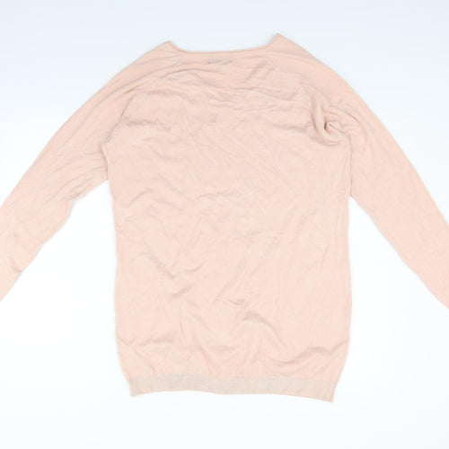 pm Womens Pink   Jumper Dress  Size L