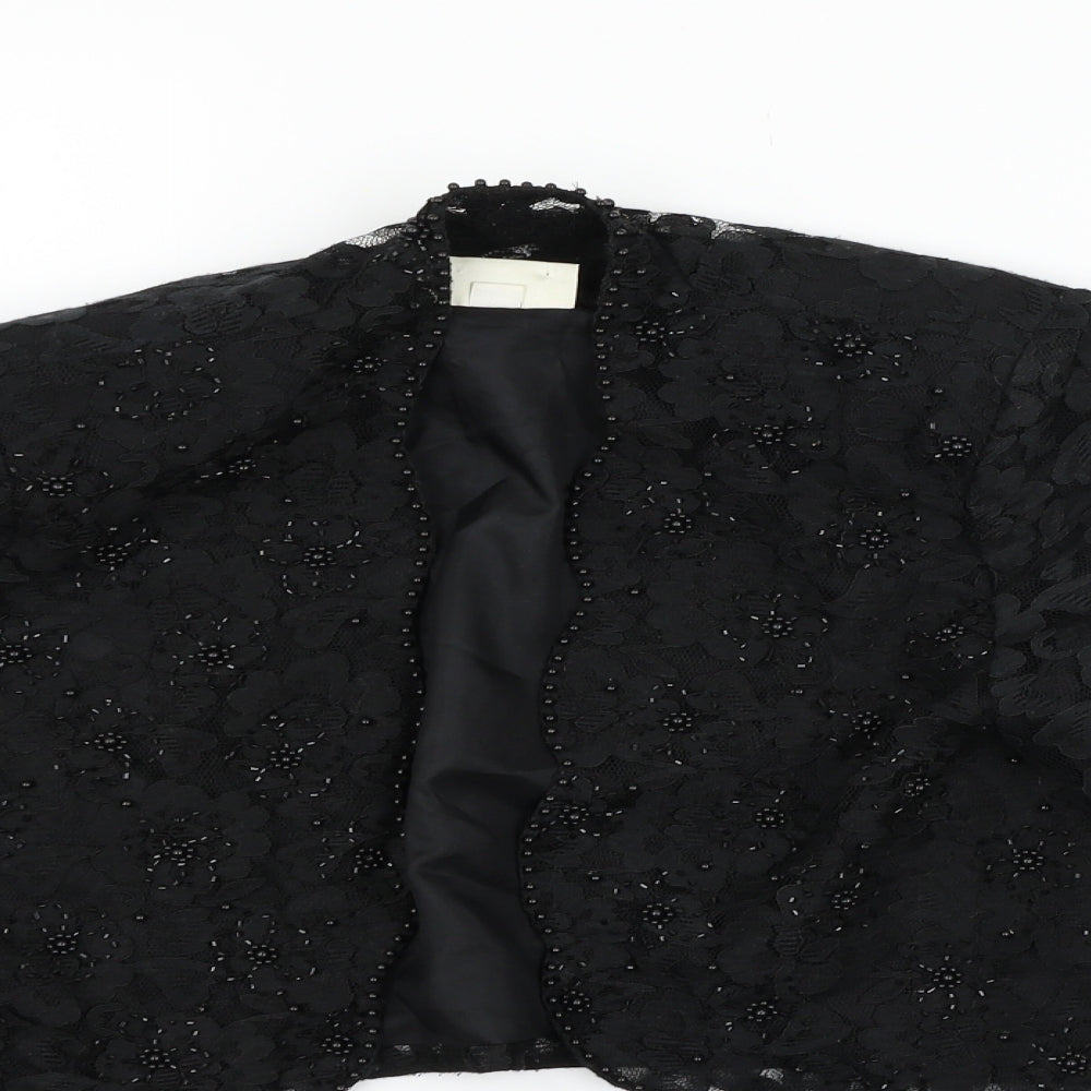 Charlotte Halton Womens Black   Jacket Blazer Size 10