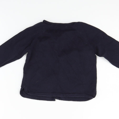 Zara Girls Blue   Cardigan Jumper Size 18-24 Months