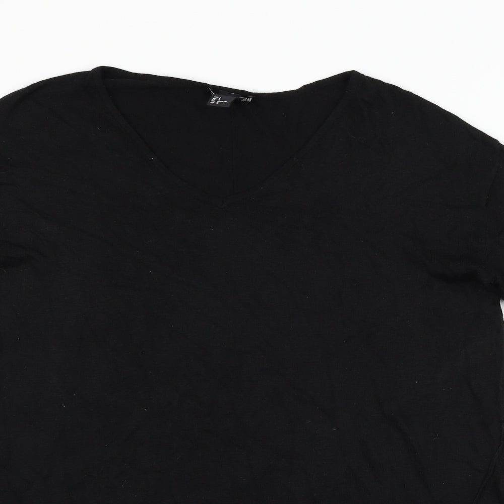 H&M Womens Black   Jumper Dress  Size L