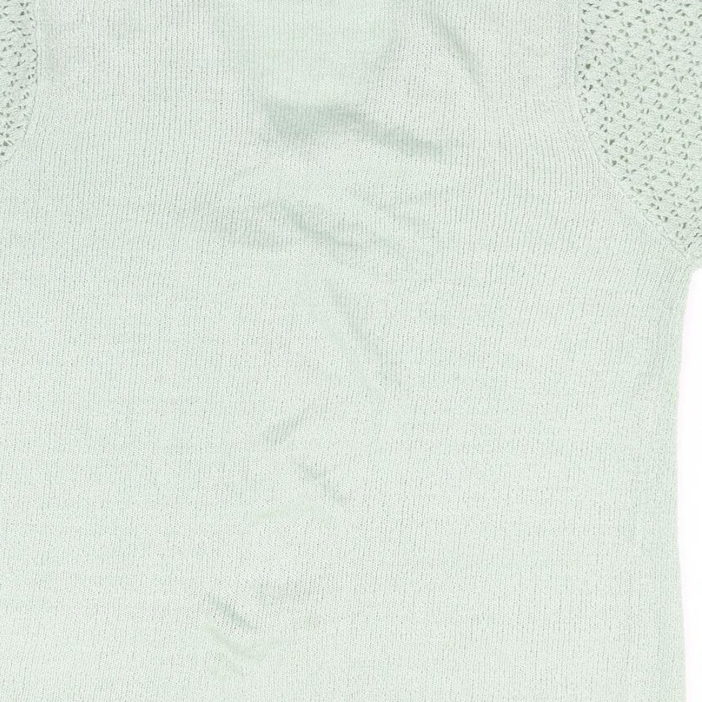 Bonmarché Womens Green   Pullover Jumper Size M
