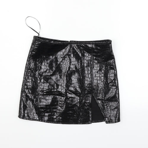 Motel Womens Black   Flare Skirt Size S