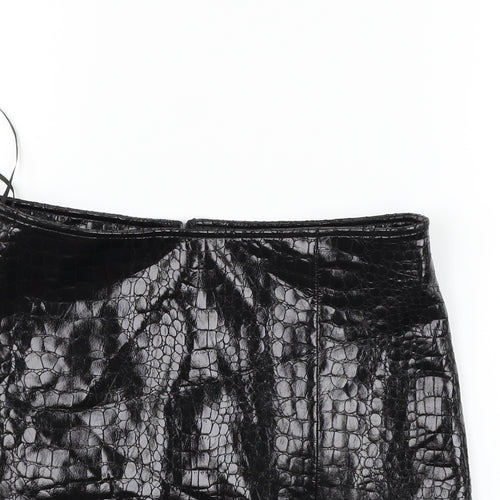 Motel Womens Black   Flare Skirt Size S