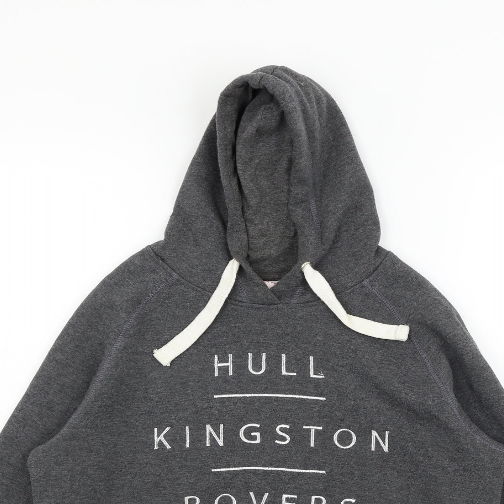Hull Womens Grey   Pullover Hoodie Size 14