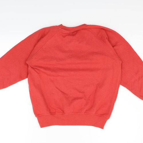 school wear Girls Red   Pullover Jumper Size 13-14 Years