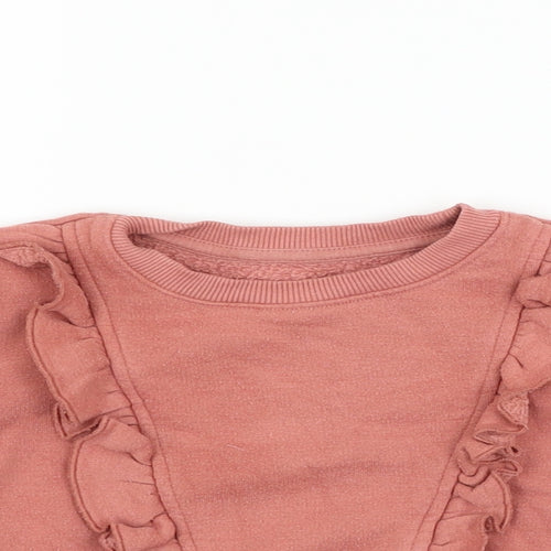 Matlan Boys Pink   Pullover Jumper Size 12-18 Months
