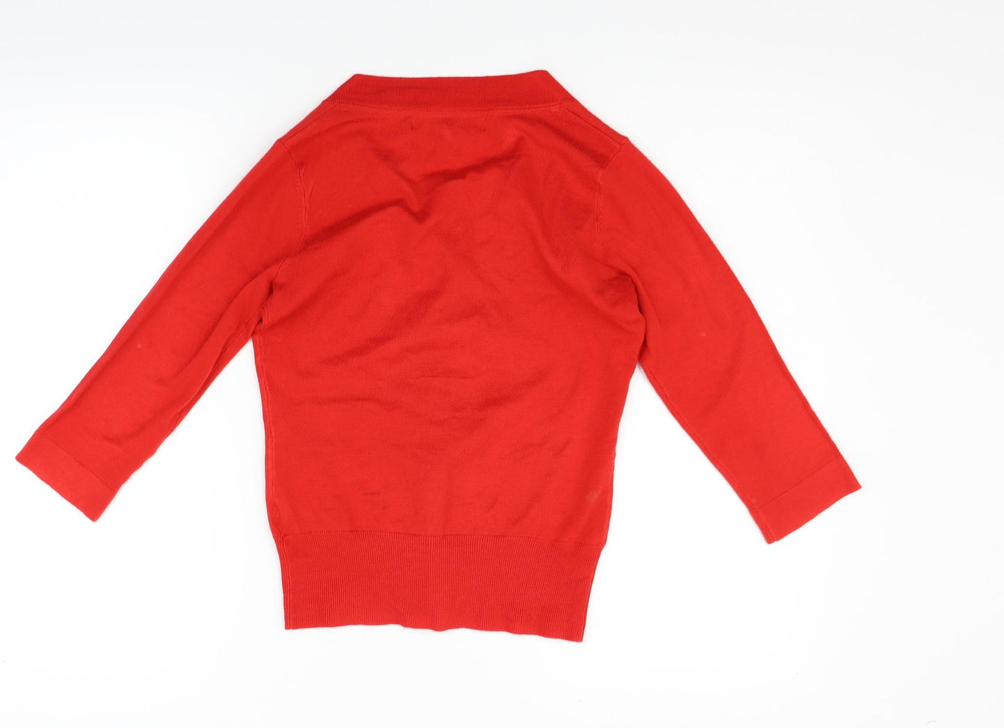 Principles Girls Red   Cardigan Jumper Size 8 Years