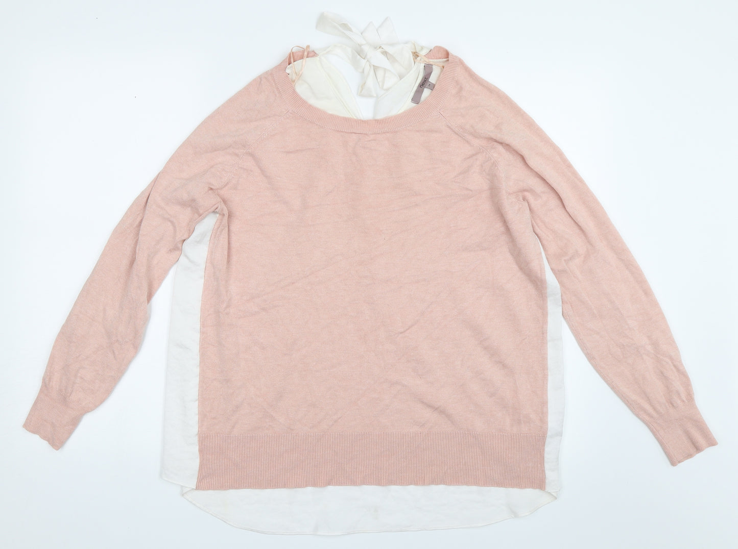 NEXT Womens Pink   Pullover Jumper Size 14