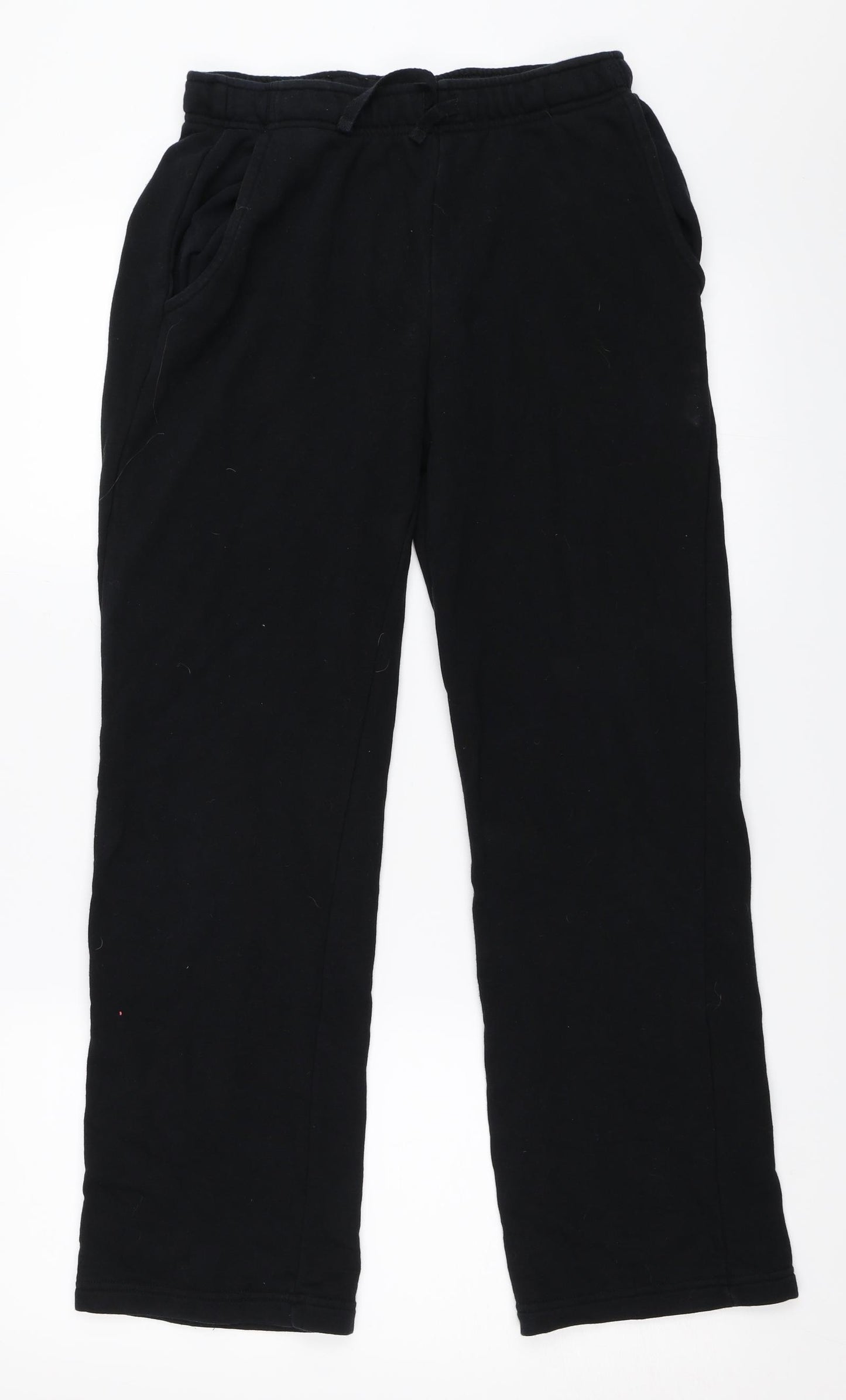 Papaya Womens Black   Sweatpants Trousers Size S L28 in