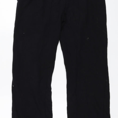 Papaya Womens Black   Sweatpants Trousers Size S L28 in