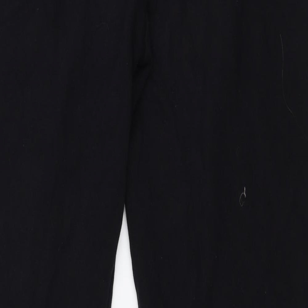 Papaya Womens Black   Sweatpants Trousers Size S L28 in