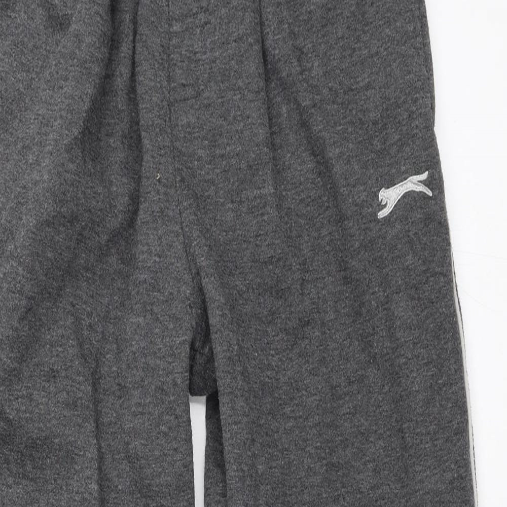 Slazenger Boys Grey   Sweatpants Trousers Size 13 Years