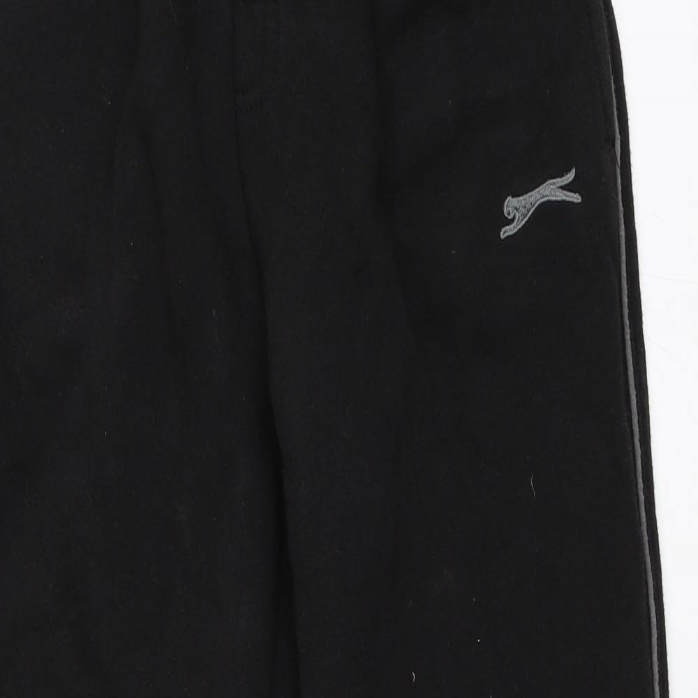 Slazenger Boys Black   Sweatpants Trousers Size 13 Years