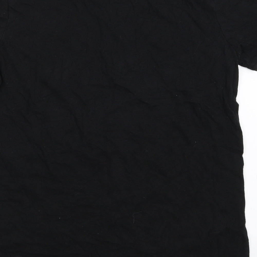 Primark Boys Black   Basic T-Shirt Size 11-12 Years