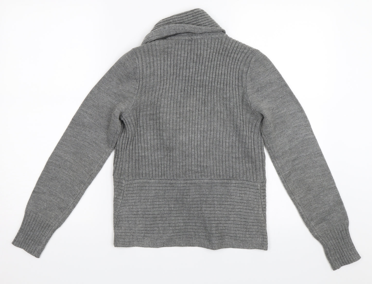 H&M Womens Grey   Cardigan Jumper Size XS