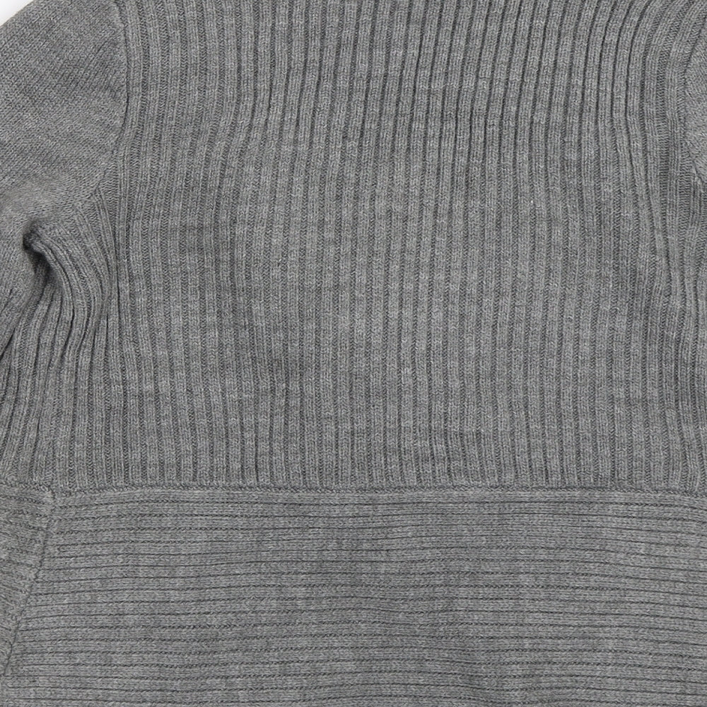 H&M Womens Grey   Cardigan Jumper Size XS