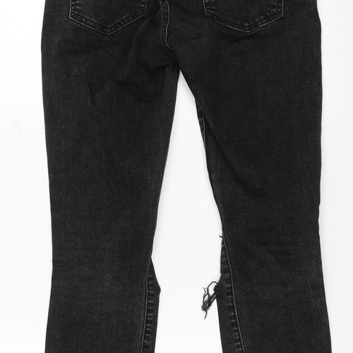 Gap Womens Black  Denim Skinny Jeans Size 26 in L26 in
