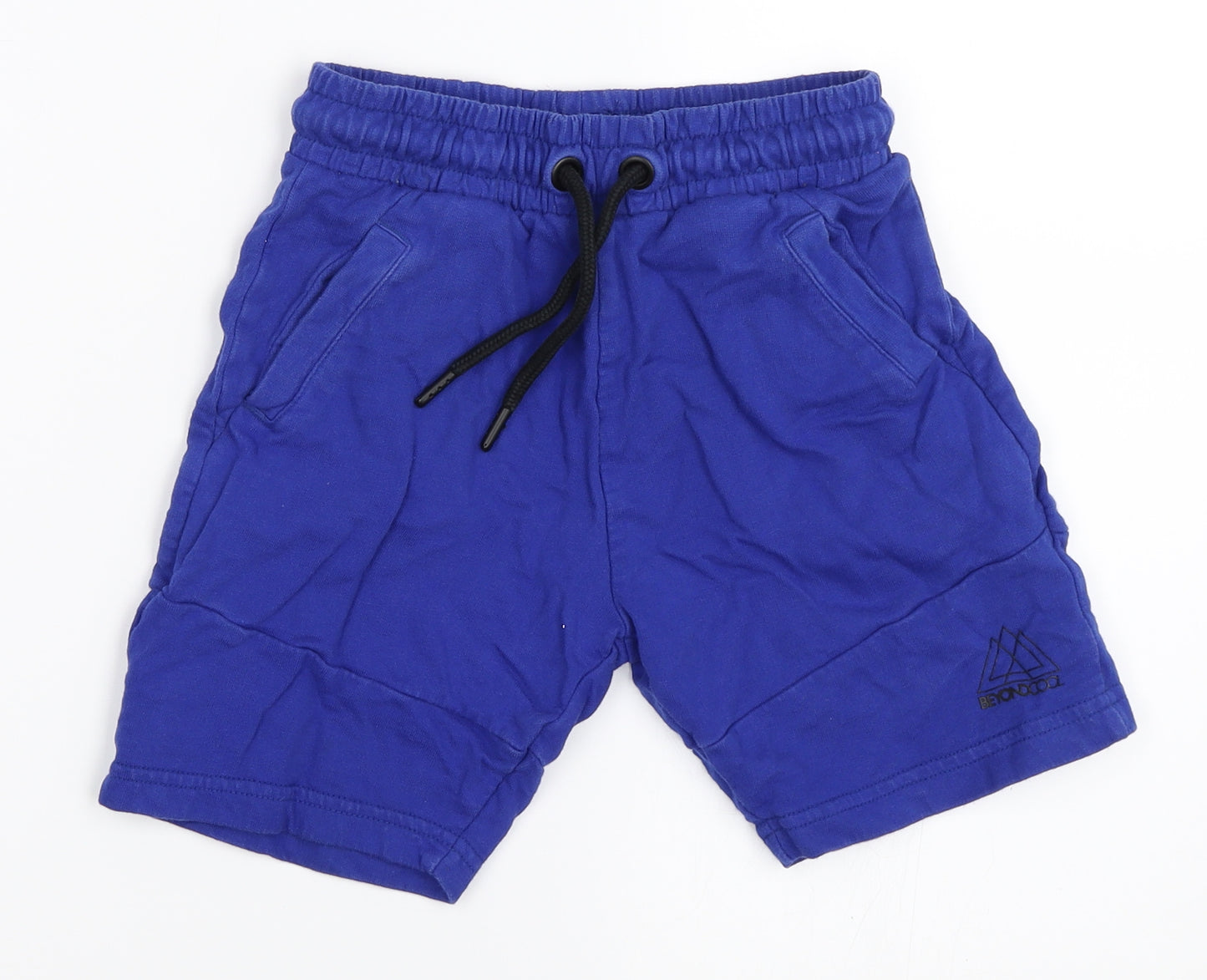 George Boys Blue   Sweat Shorts Size 6-7 Years