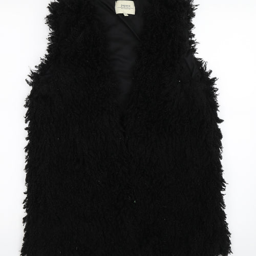 Papaya Womens Black   Jacket Waistcoat Size S