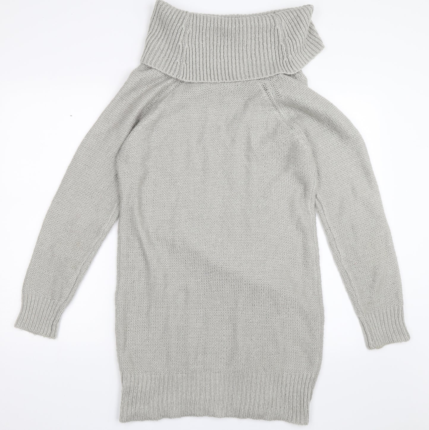F&F Womens Grey   Jumper Dress  Size 14