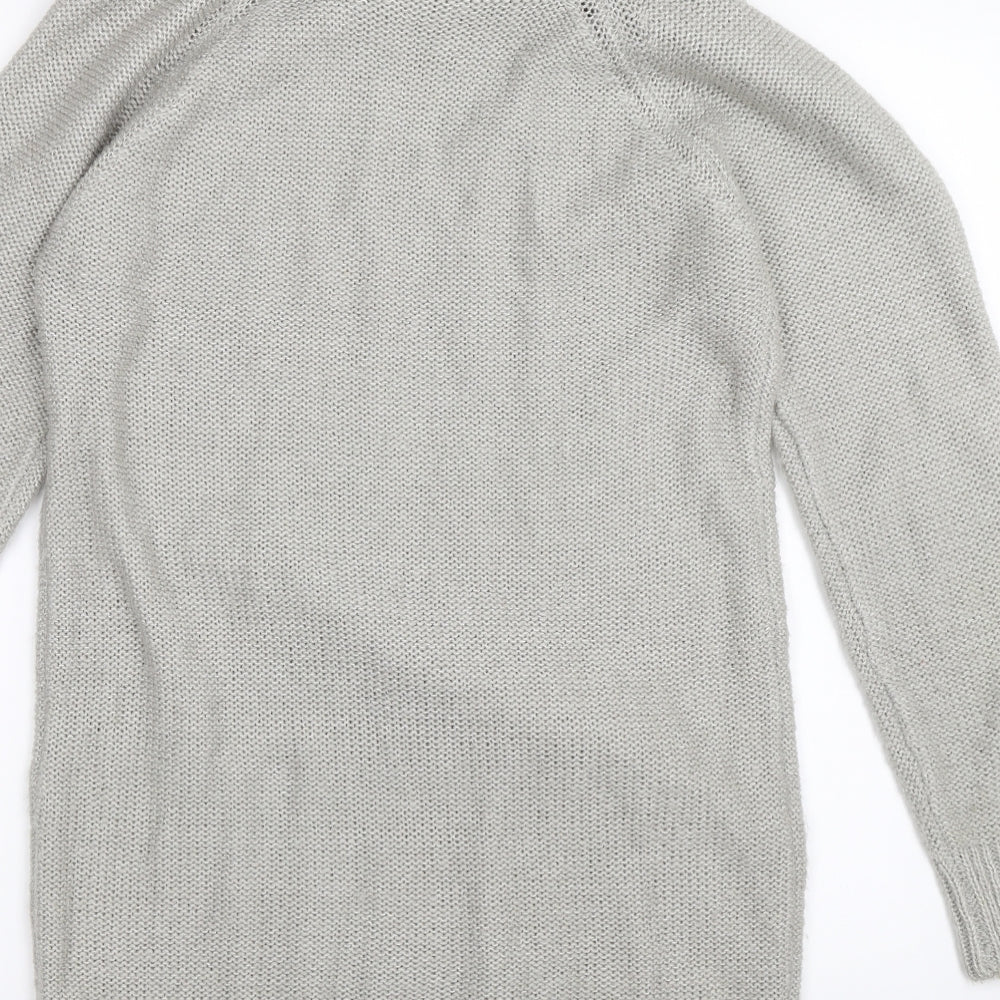 F&F Womens Grey   Jumper Dress  Size 14