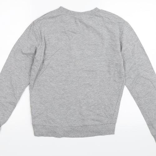 H&M Womens Grey   Pullover Sweatshirt Size XS  - christmas
