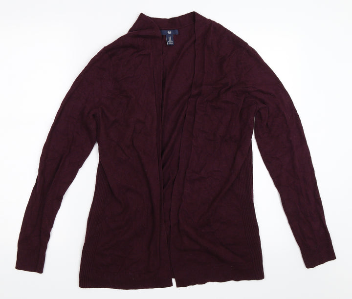 Gap Womens Purple Cardigan Jumper Size M