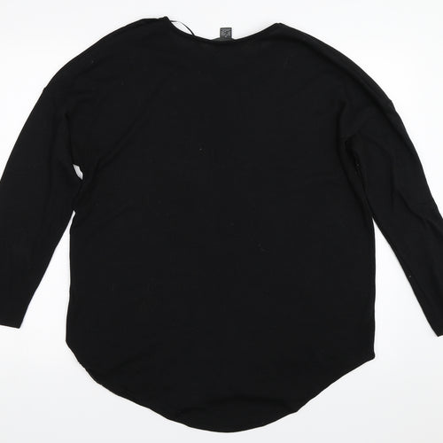 Primark Womens Black   Pullover Jumper Size 10